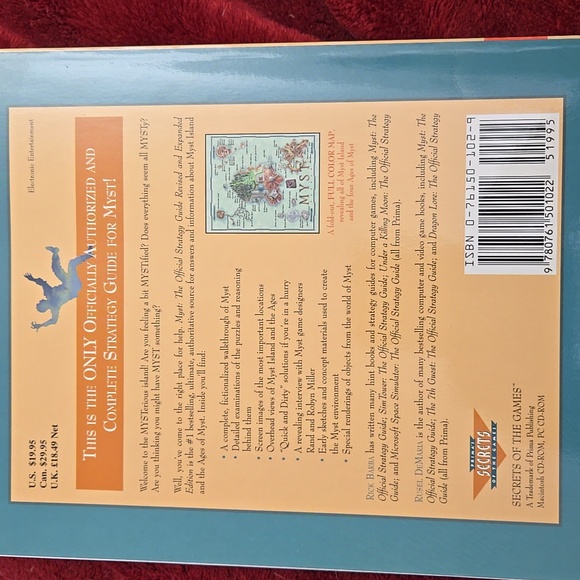 Myst Official Strategy Guide - Picture 2 of 2